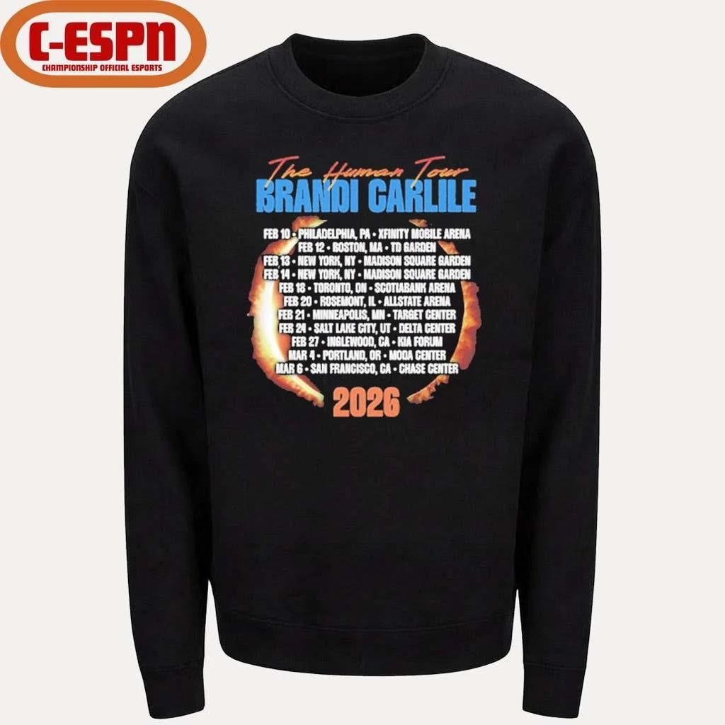 Brandi Carlile The Human Tour 2026 T-Shirt