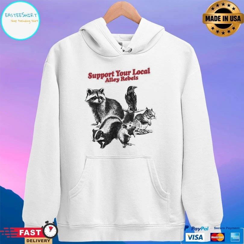 Support Your Local Alley Rebels T-shirt