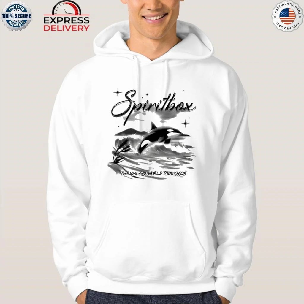 Tsunamisea Airbrush Orca White Shirt