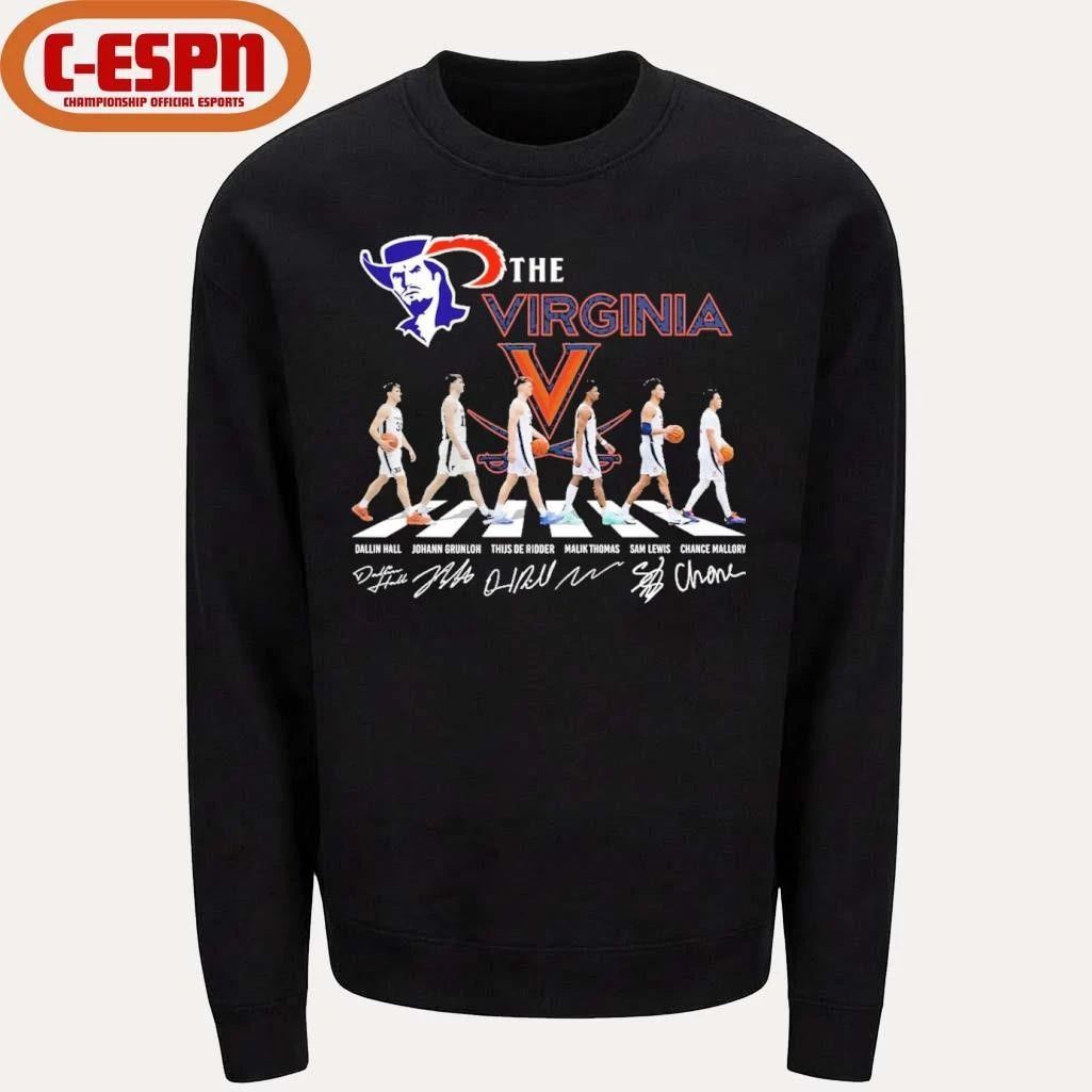 The Virginia Men’s Basketball Abbey Road Shirt