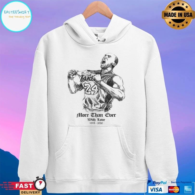 Los Angeles Lakers Kobe Bryant More Than Ever With Love 1978-2020 T-shirt
