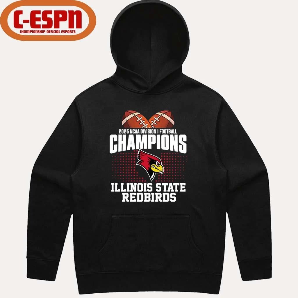 Illinois State Football 2025 NCAA DI FCS National Champions T-Shirt