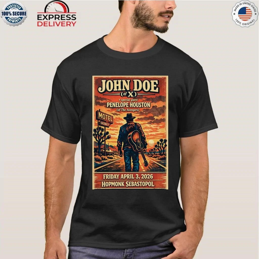 John Doe 4 3 2026 Sebastopol CA Shirt