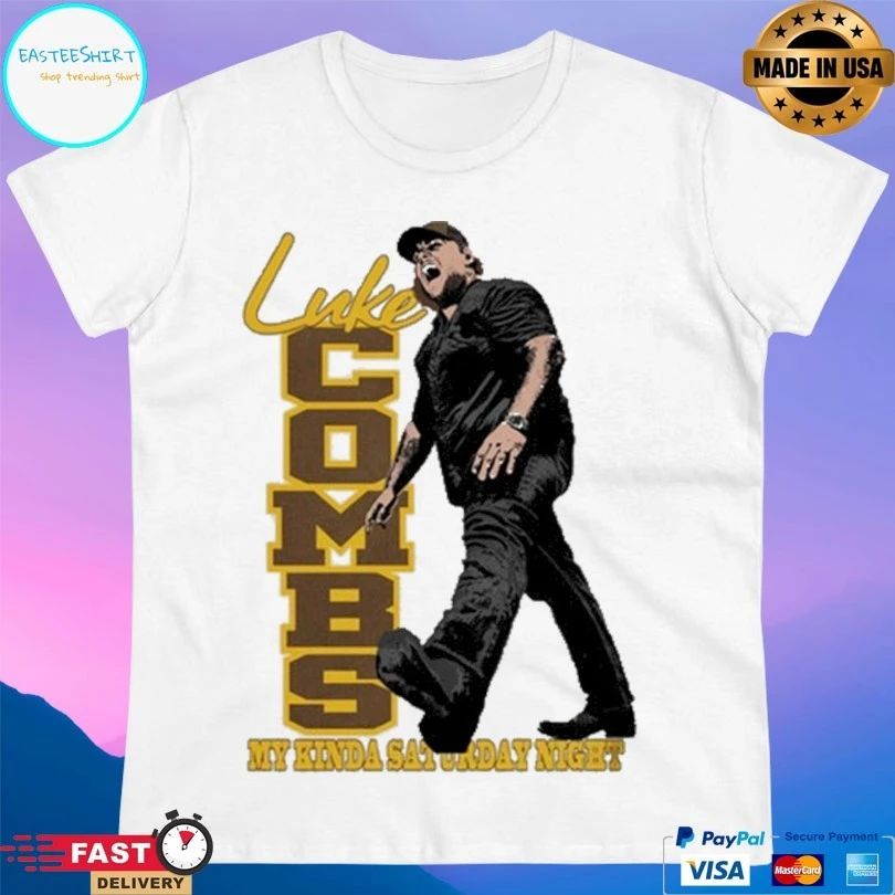 Luke Combs My Kinda Saturday Night Sideline T-shirt