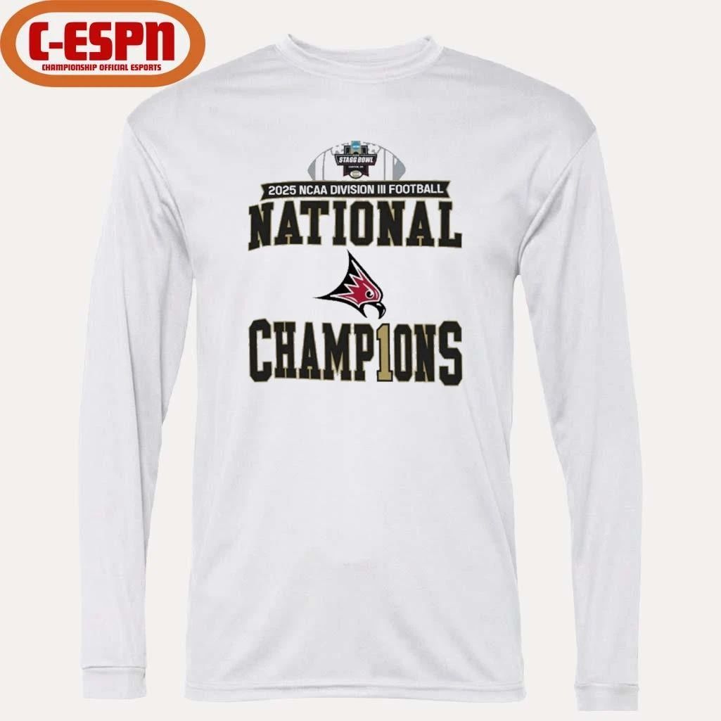 Wisconsin-River Falls Falcons National Champions T-Shirt