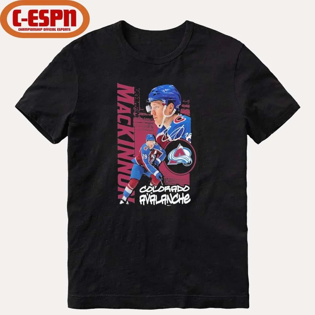Nathan MacKinnon Colorado Avalanche Vintage Playmaker T-Shirt