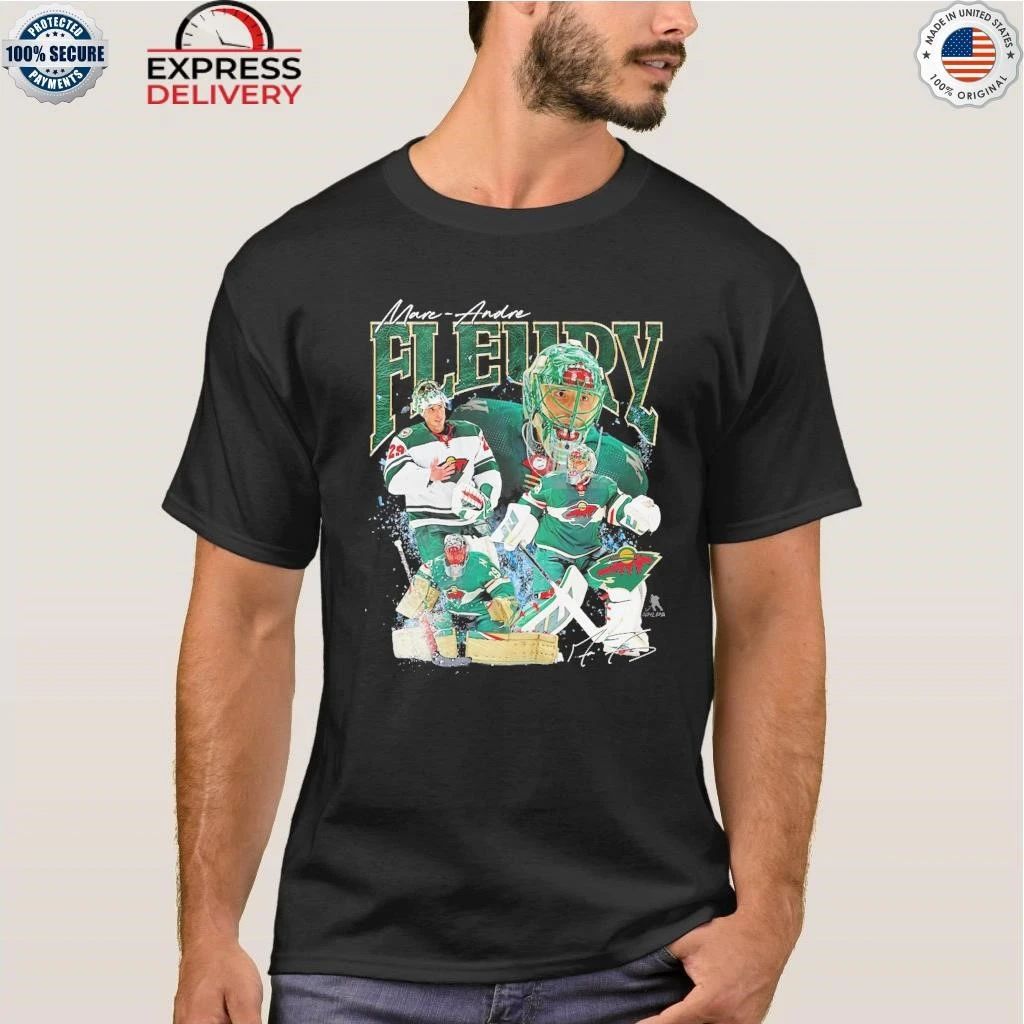 Minnesota Wild Marc Andre Fleury Mitchell Ness Shirt