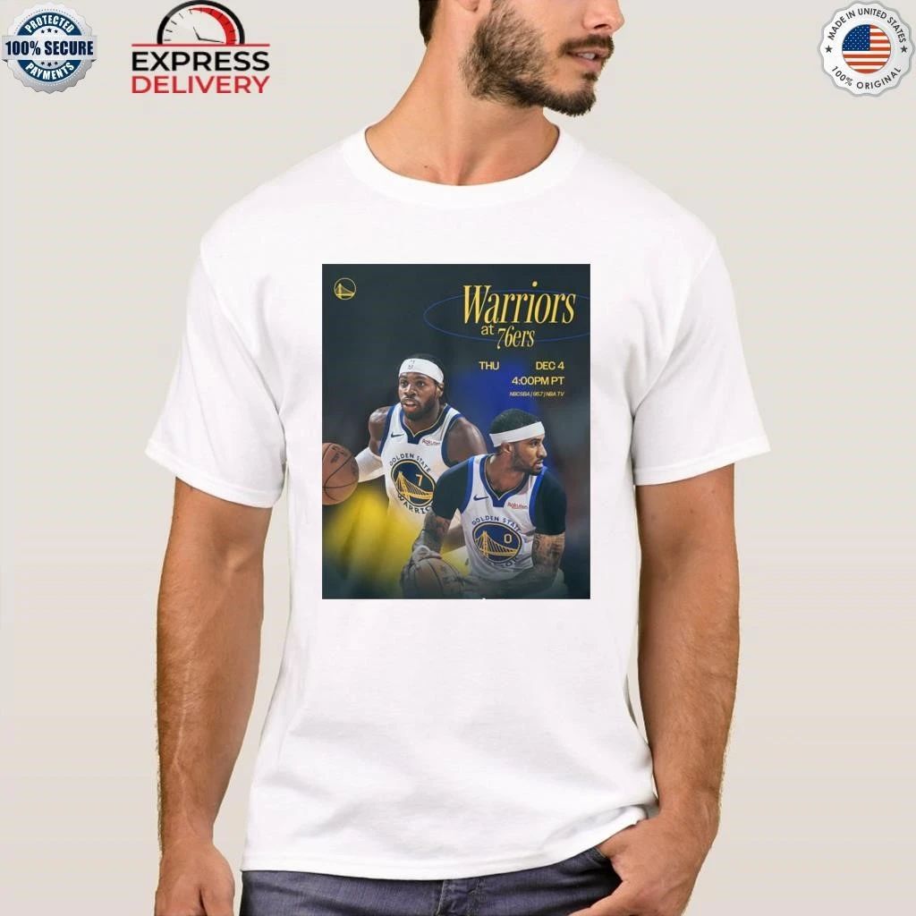 Warriors vs 76ers Shirt