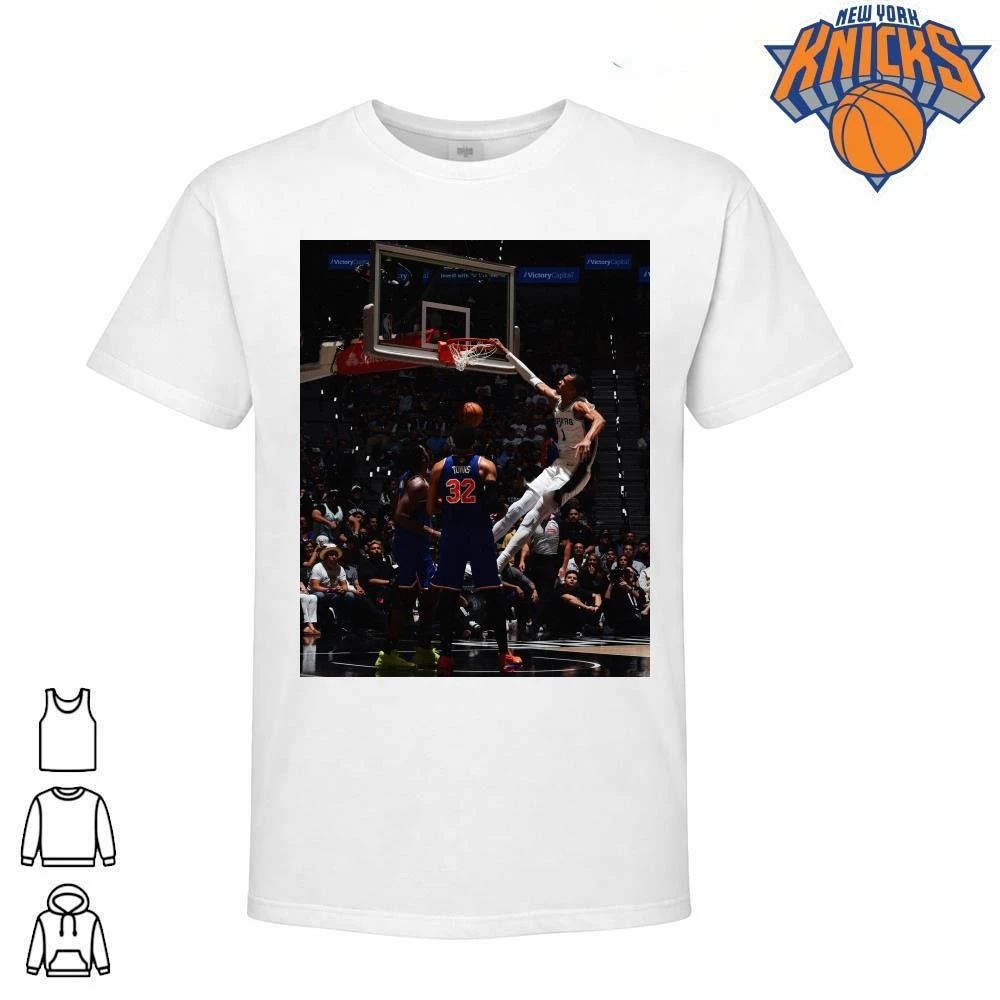 Victor Wembanyama Dunk Over Karl Anthony Towns San Antonio Spurs New York Knicks NBA Finals 2026 Shirt