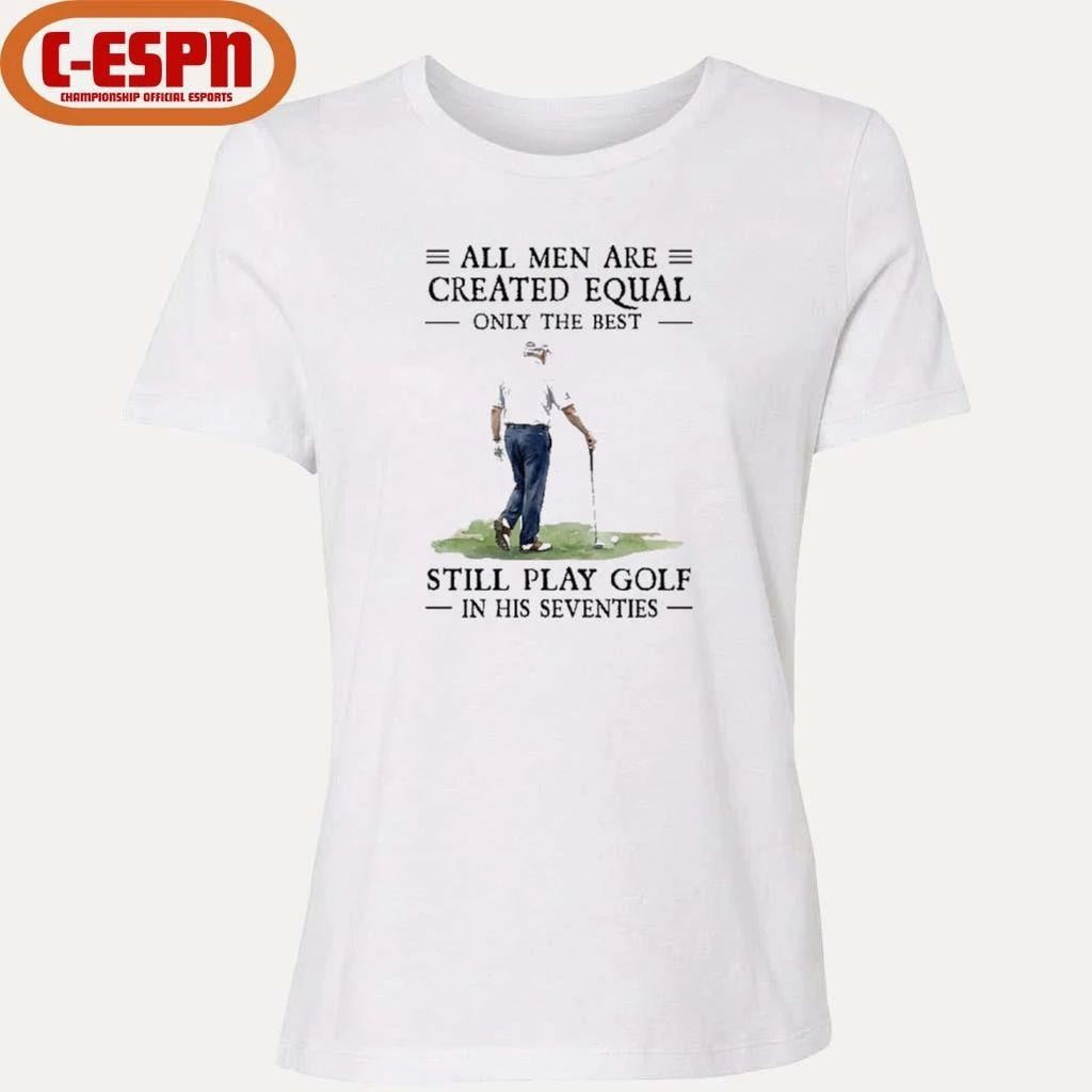 Never Underestimate An Old Man Who Still Plays Golf In His Seventies 2026 Shirt