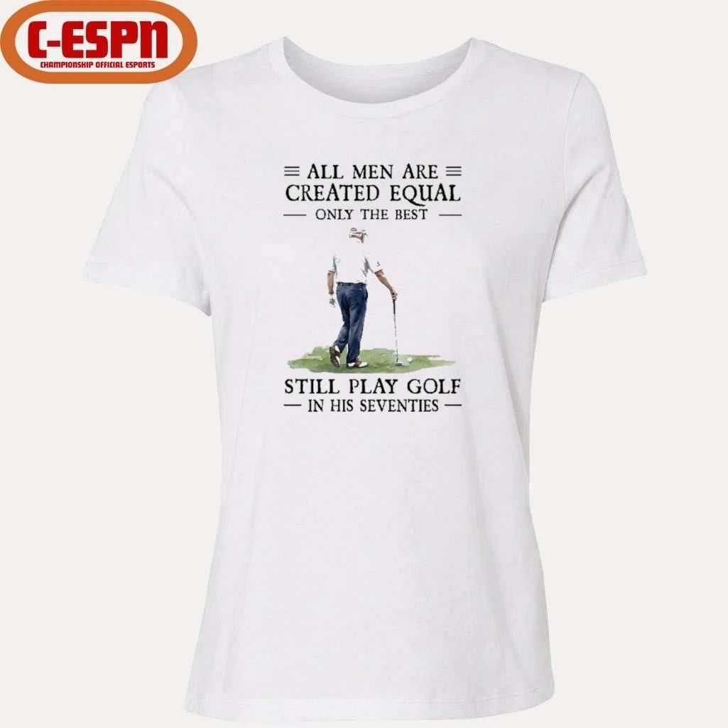 Never Underestimate An Old Man Who Still Plays Golf In His Seventies 2026 Shirt