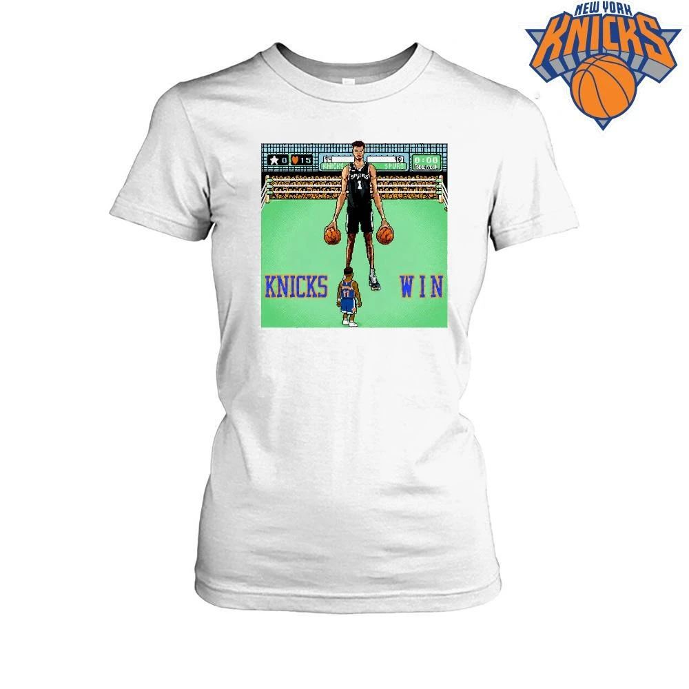New York Knicks Jalen Brunson Punch Out Victor Wembanyama Shirt