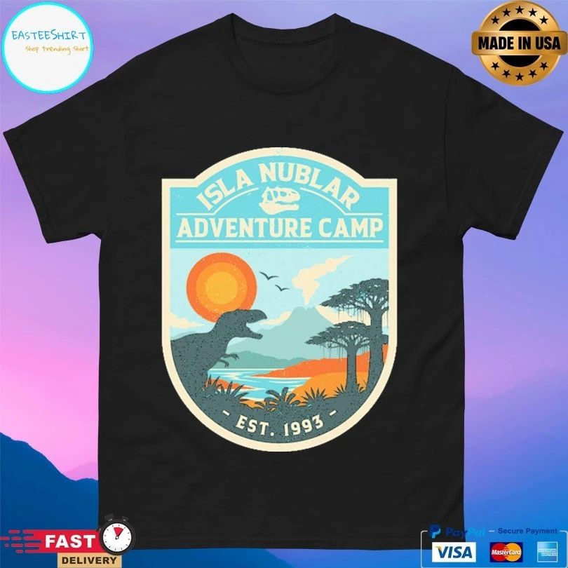 Isla Nublar Adventure Camp Est 1993 T-shirts