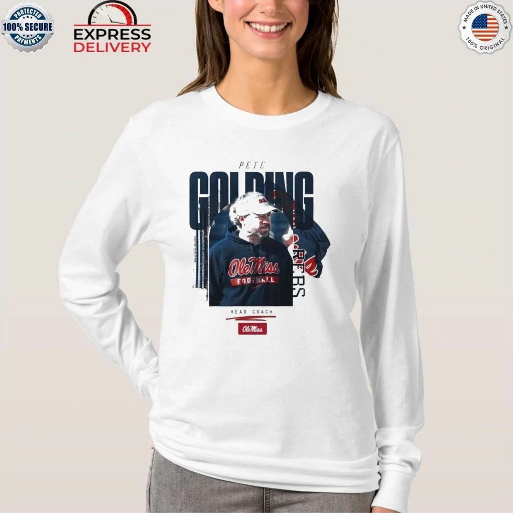 Coach Pete Golding of Ole Miss Football Shirt
