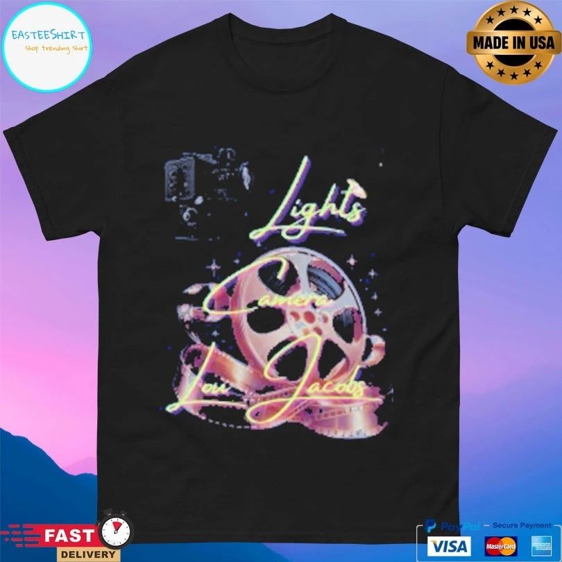 Lights Camera Lou Jacobs T-shirts