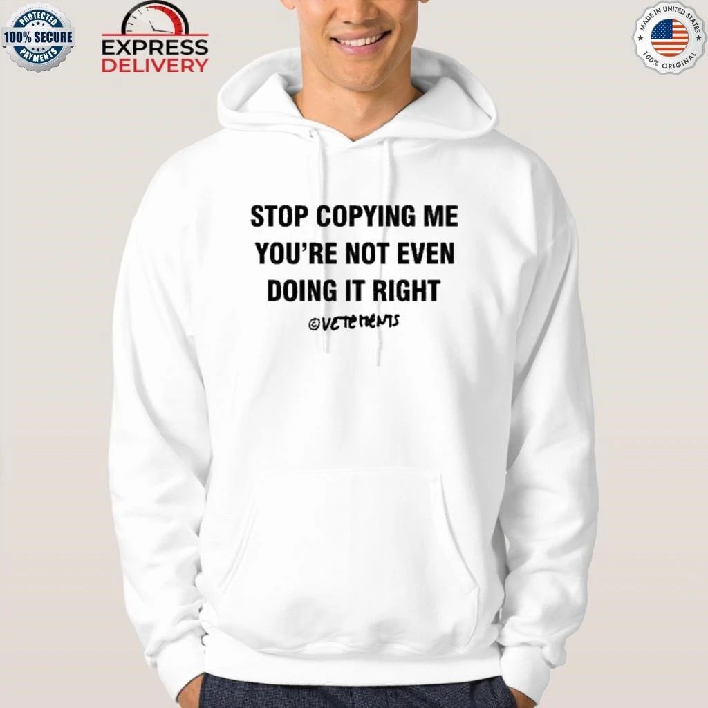Chris Brown Stop Copying Me You Not Even Doing It Right Shirt