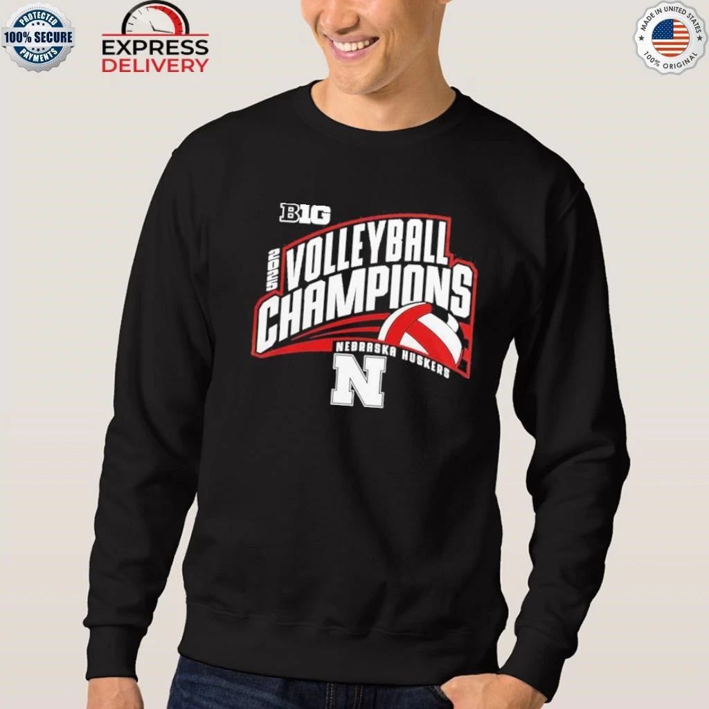 Nebraska Huskers 2025 Big 10 Women’s Volleyball Regular Season Champions Shirt