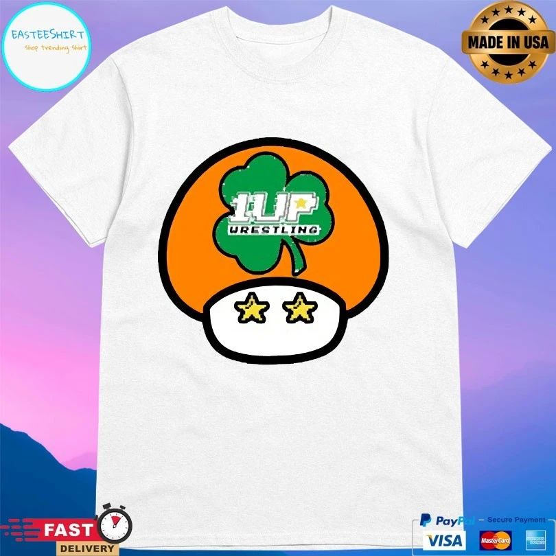 Wrestling 1Up Mushroom T-shirts