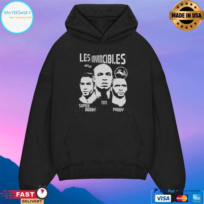 Les Invincibles Art Of Super Bobby Titi Paddy T-shirt