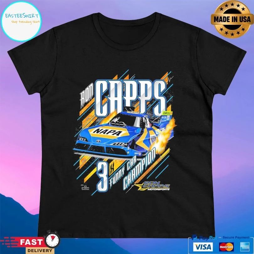 Ron Capps 3x Funny Car Champion Action T-shirts