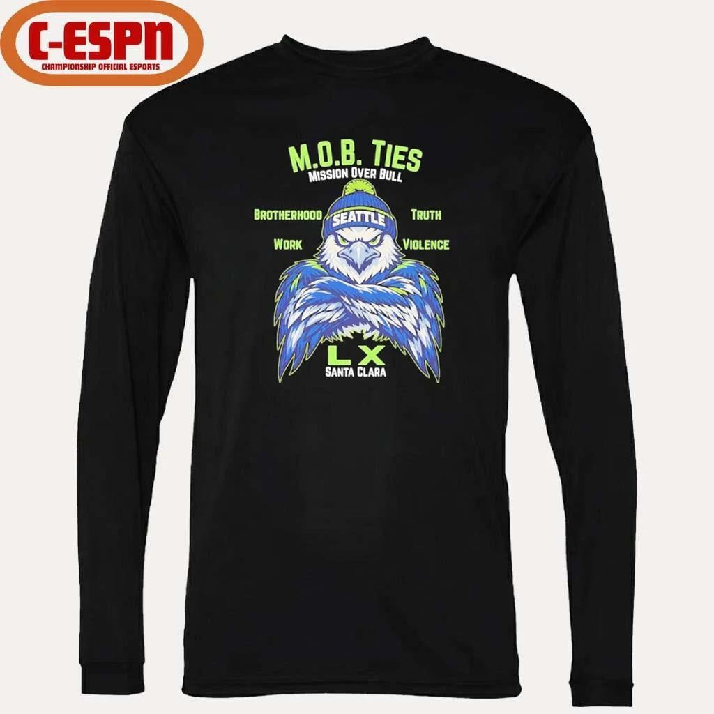 Seattle Football MOB Ties Mission Over Bull Shirt