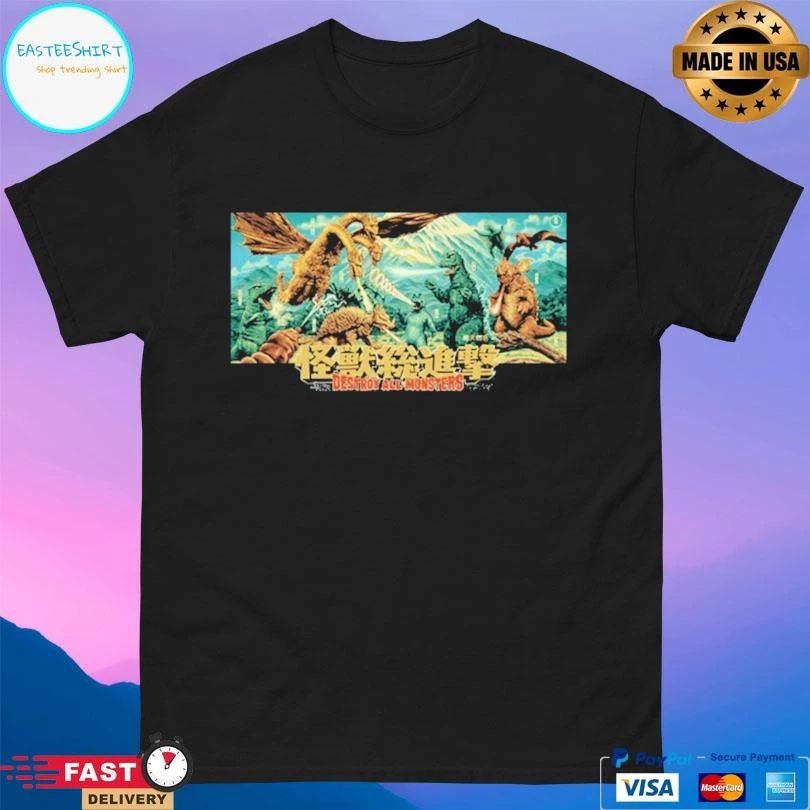 Destroy All Monsters T-shirts