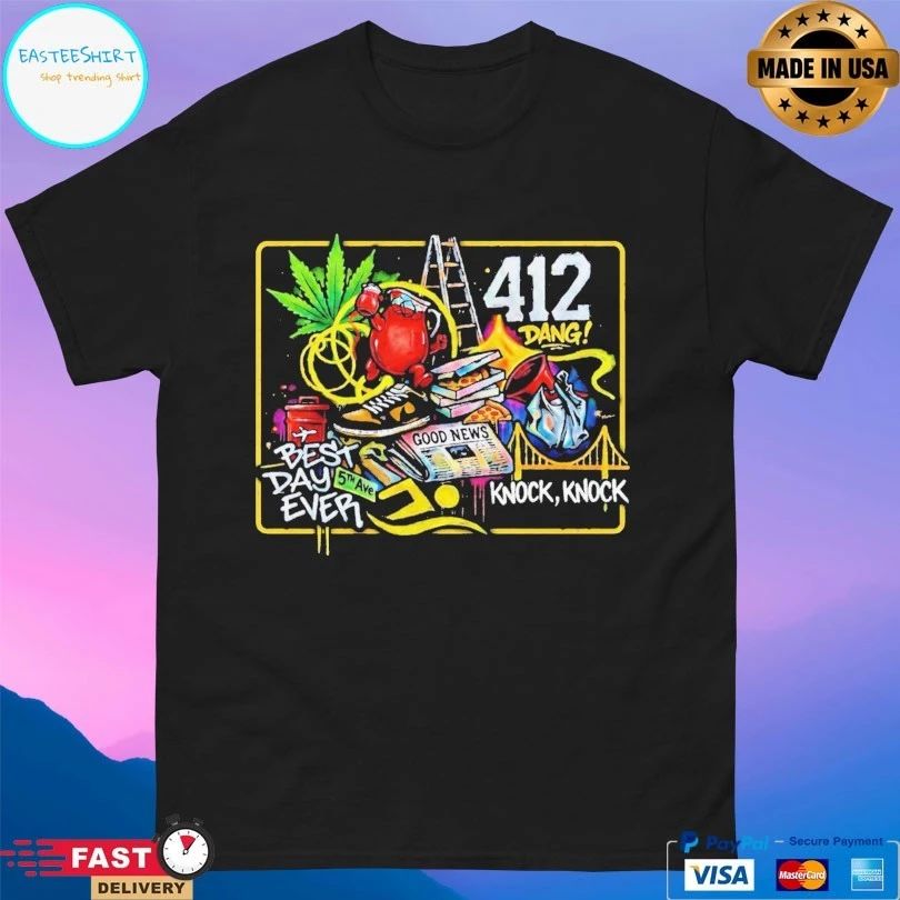 Mac Classics 412 Dang Best Day Ever Knock Knock T-shirt