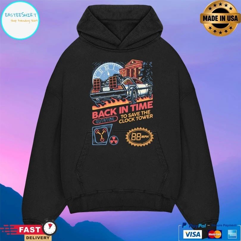 Back In Time To Save The Clock Tower T-shirt