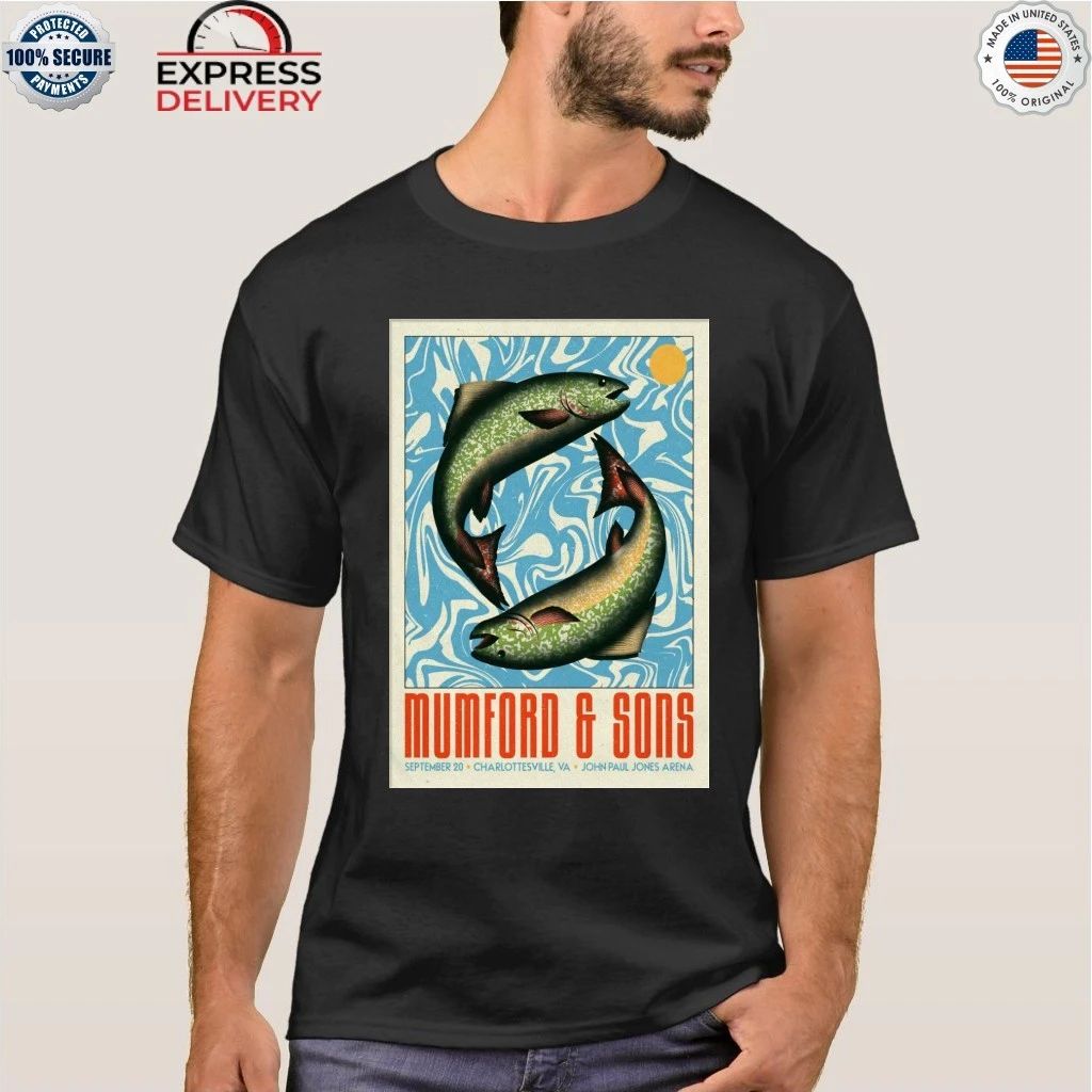 Mumford And Sons John Paul Jones Arena in Charlottesville VA Sept 20 2026 Shirt