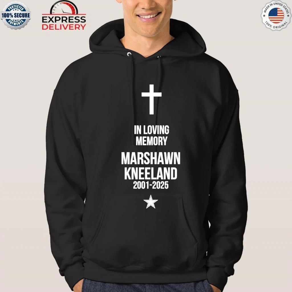 Marshawn Kneeland In Loving Memory 2001–2025 Dallas Cowboys Shirt