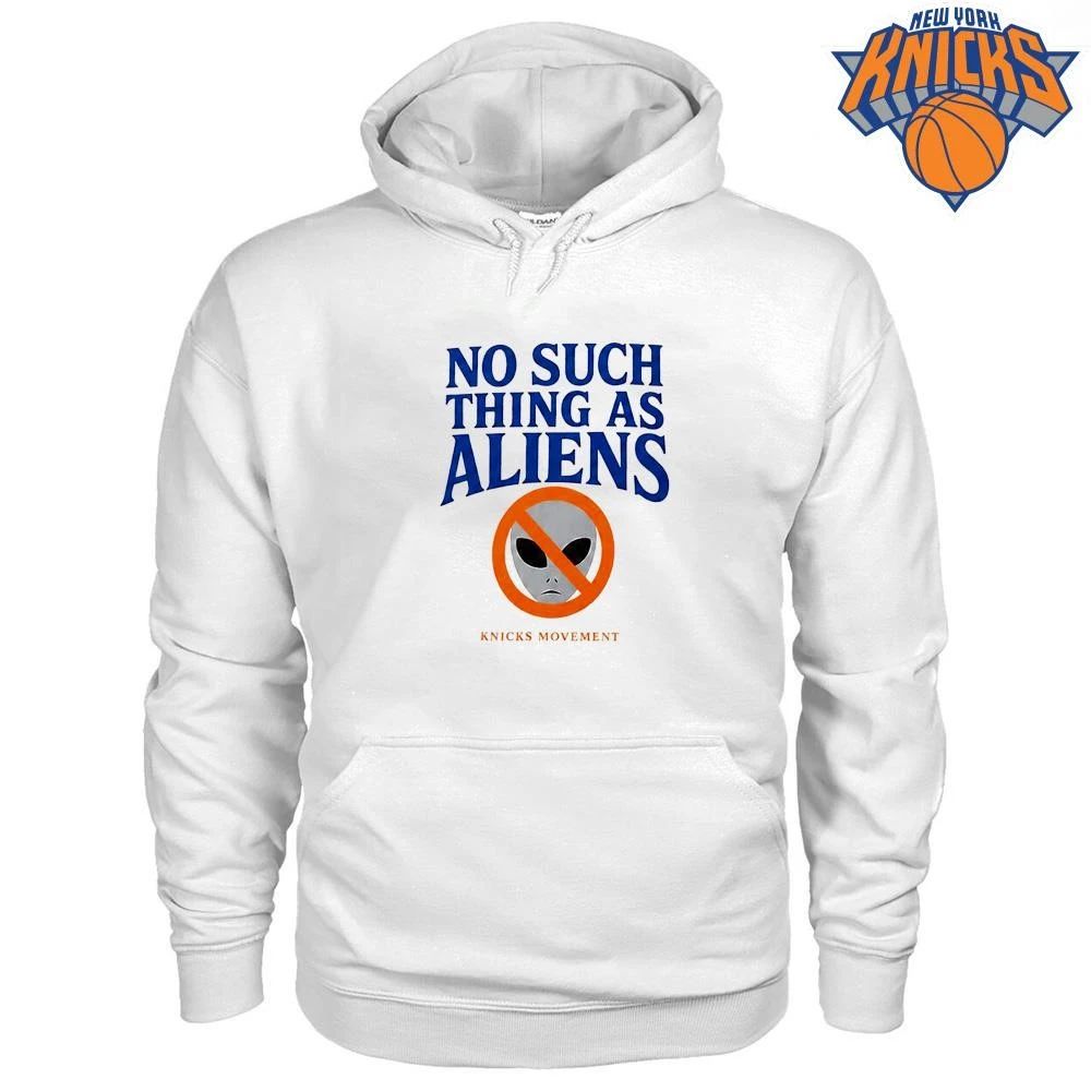 No Such Thing As Aliens Knicks Movement Anti Alien Anti Victor Wembanyama Basketball NBA Finals 2026 Shirt