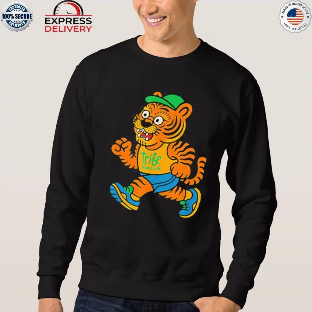 Tribe Coffee Run Club Tiger Shirt