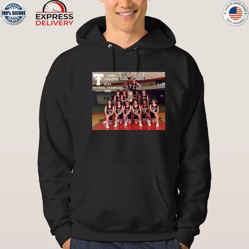Texas Tech Lady Raiders National Champions 1993 Shirt