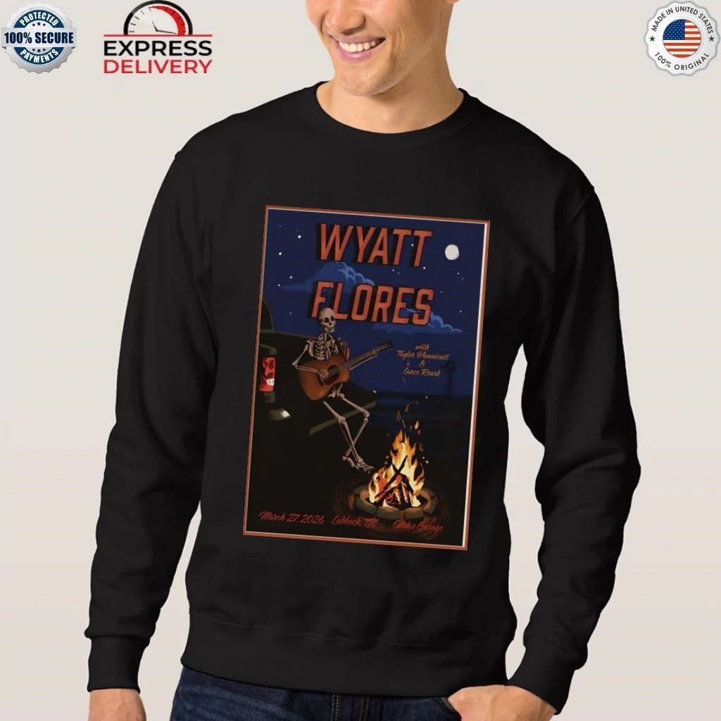 Wyatt Flores Cook’s Garage In Lubbock TX Mar 27 2026 Shirt