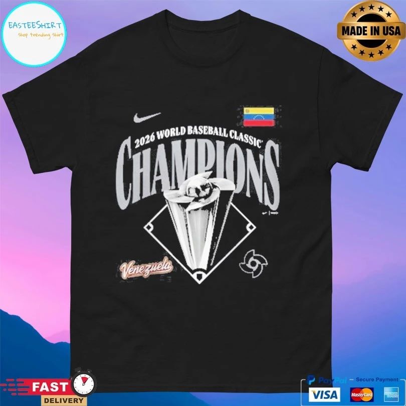Venezuela Baseball 2026 World Baseball Classic Champions T-shirts