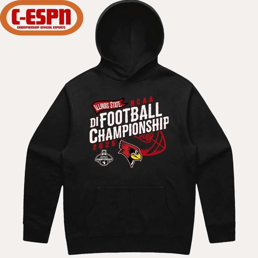 Illinois State University Redbirds Football 2025 FCS National Championship Game Bound Shirt