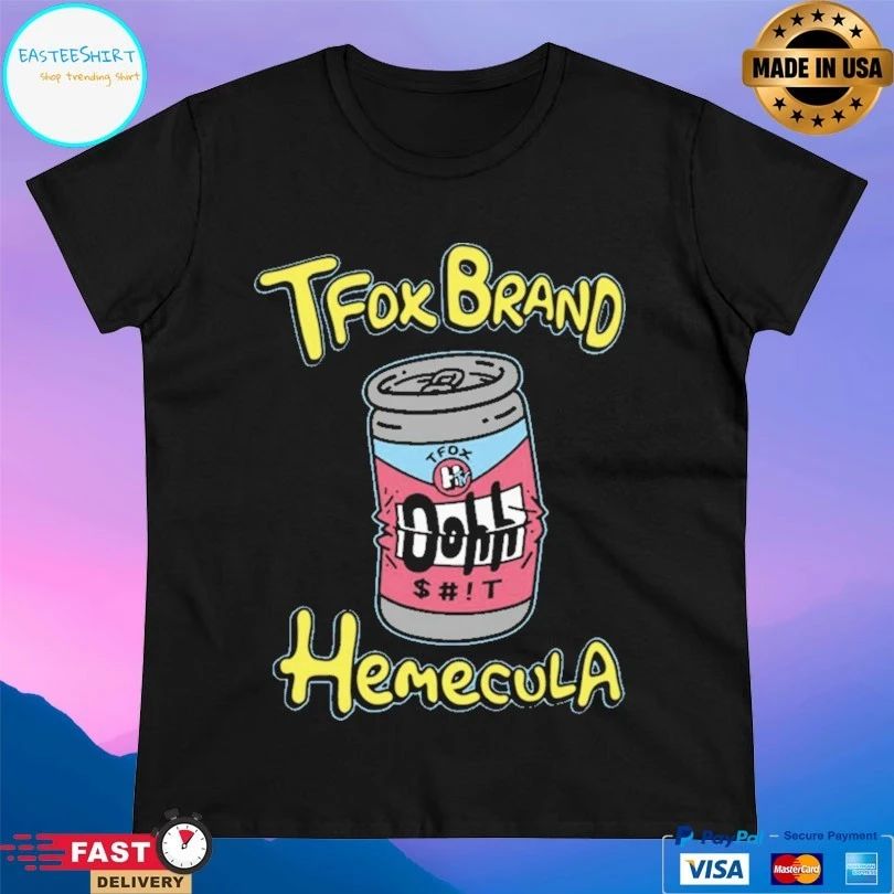 Tfox Brand Hemecula T-shirt