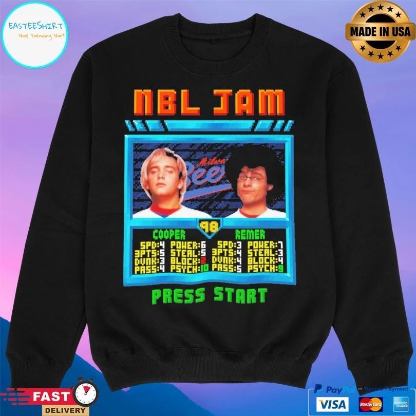 NBL JAM Cooper Vs Remer Press Start T-shirt