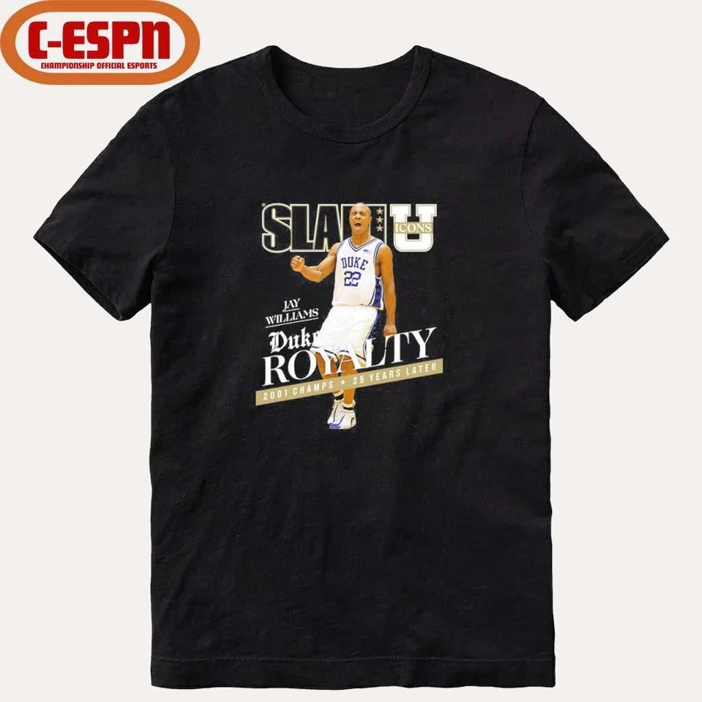 SLAM Jay Williams Duke Royalty Shirt