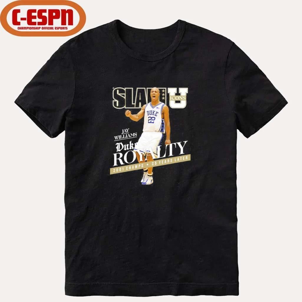 SLAM Jay Williams Duke Royalty Shirt
