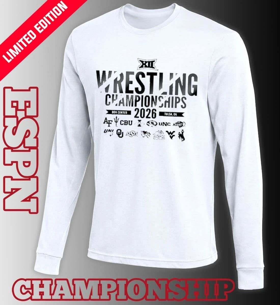 2026 Big 12 Wrestling Championships – Tulsa, OK Shirt