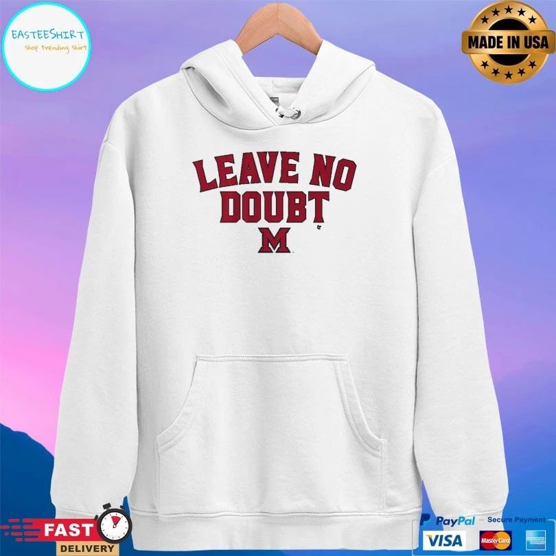Miami RedHawks (Oh) Basketball Leave No Doubt T-shirts