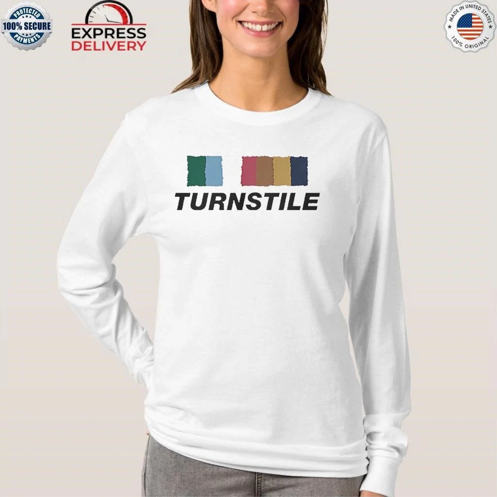Turnstile Band Color Wall Sept 2025 Tour Shirt