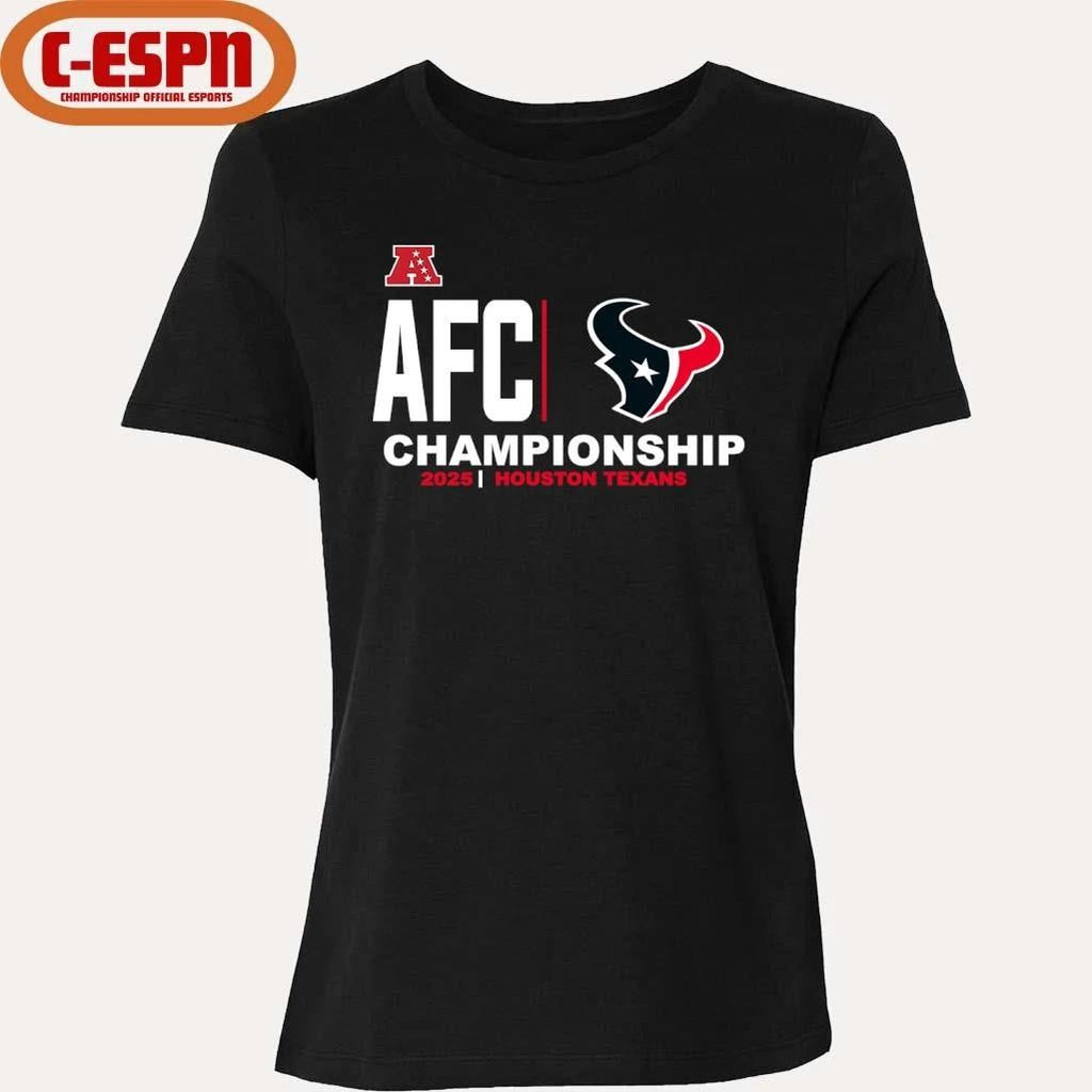Houston Texans 2026 AFC Football Championship Bound T-Shirt
