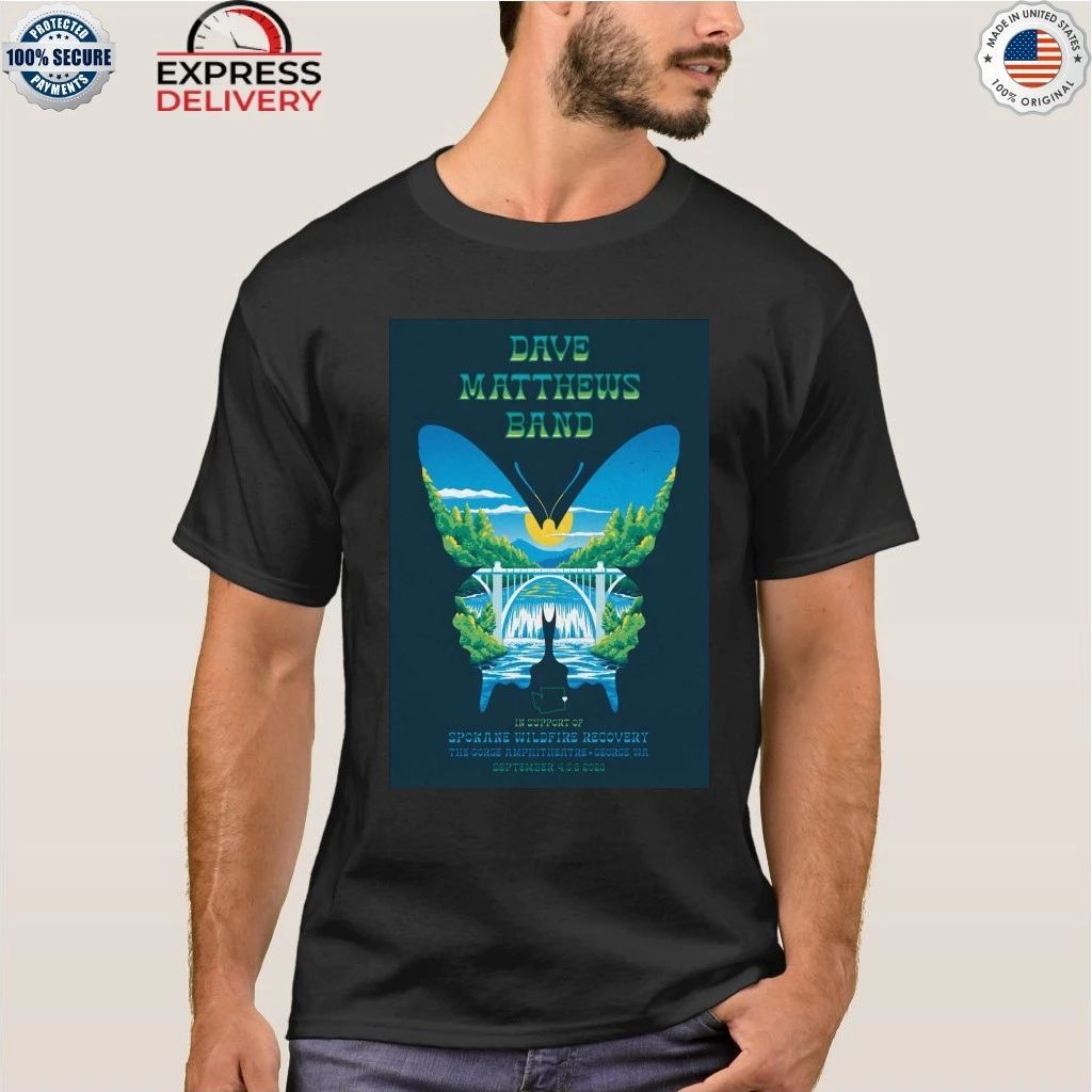 Dave Matthews Band George WA, September 4-6 2026 Shirt