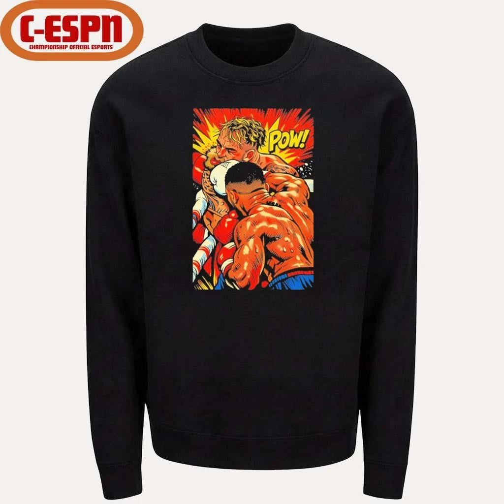 Anthony Joshua PowJake Paul shirt
