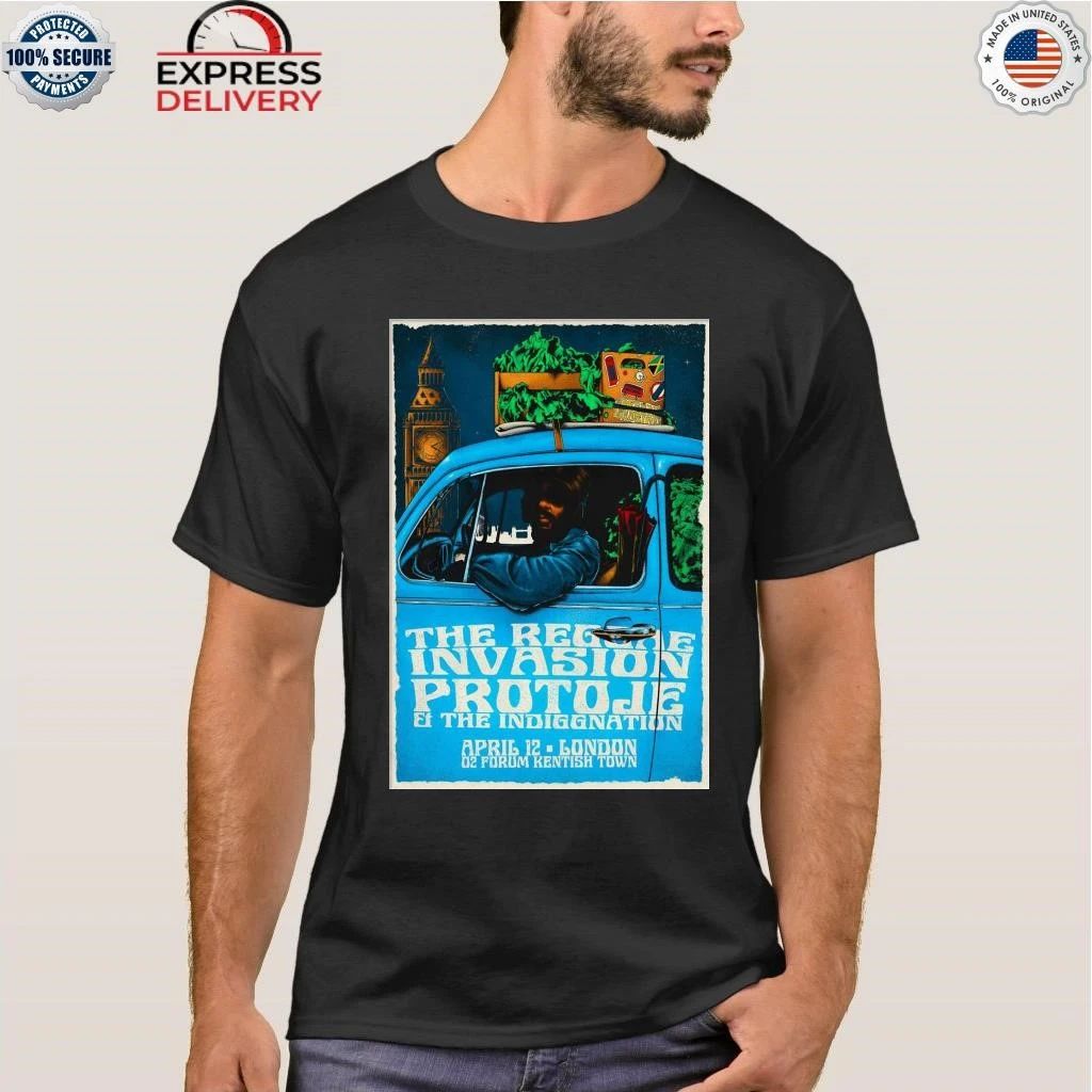 Protoje April 12 2026 In London UK Shirt