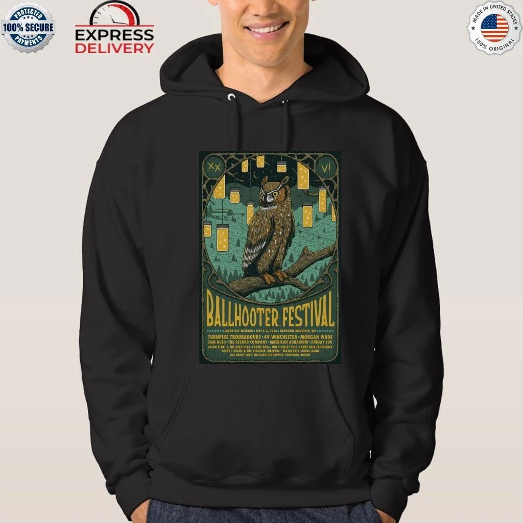 Ballhooter Festival In Snowshoe Mountain WV On Sept 4-6 2026 Shirt