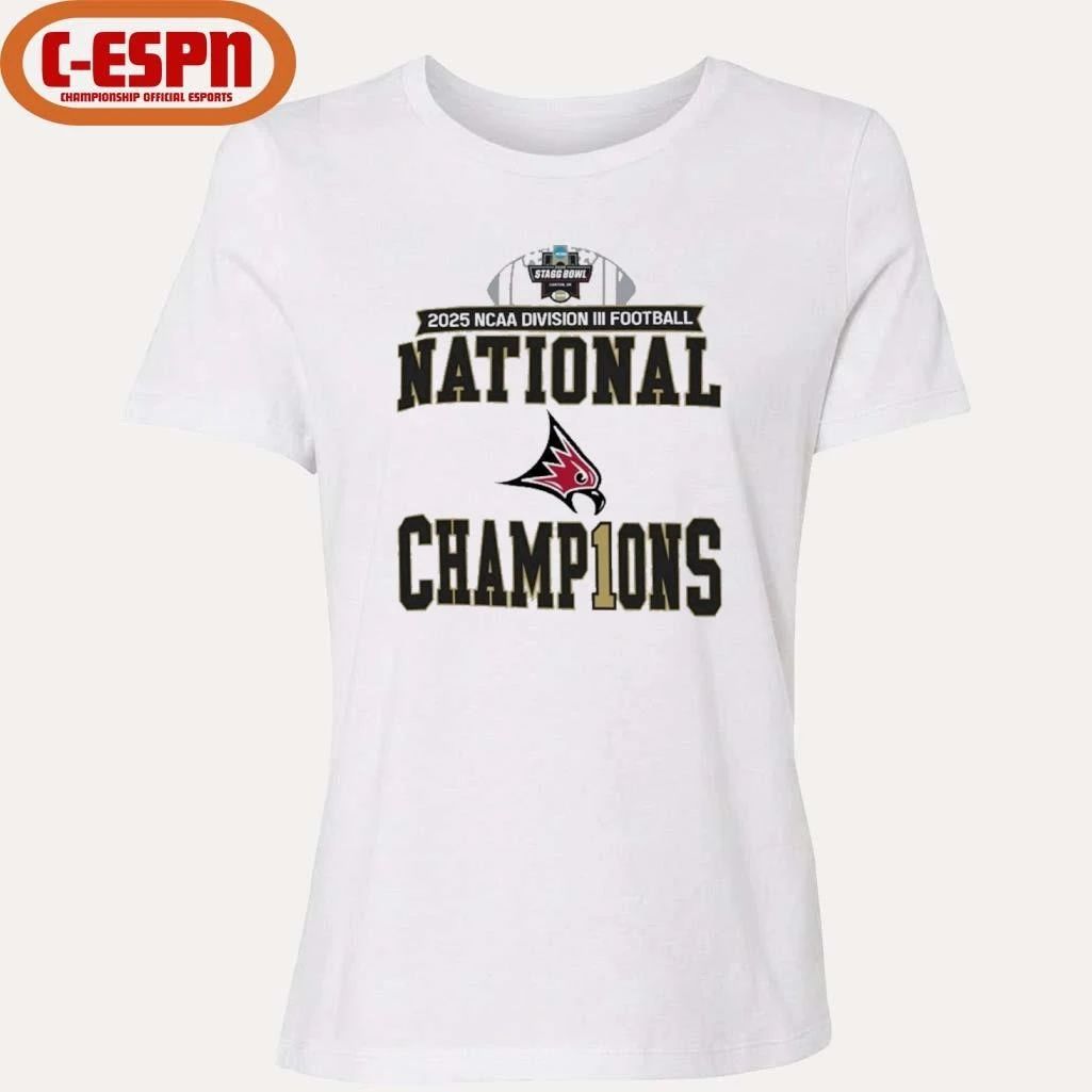 Wisconsin-River Falls Falcons National Champions T-Shirt