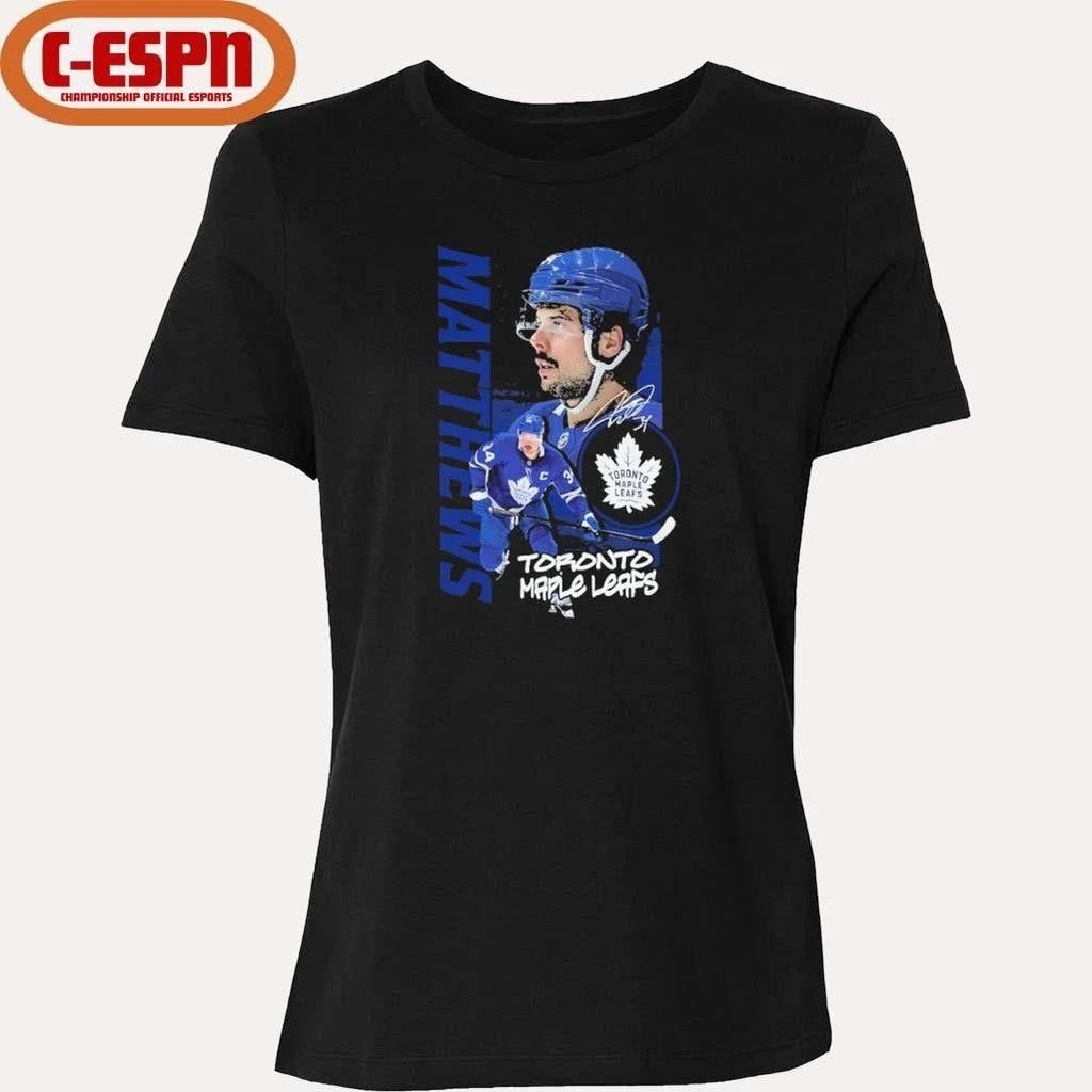 Auston Matthews Toronto Maple Leafs Vintage Playmaker T-Shirt